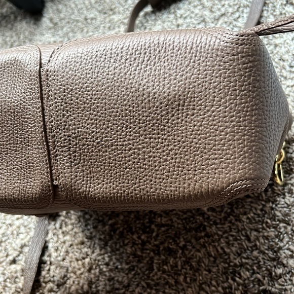 3.1 Philip Lim Textured Calfskin Medium Pashli Satchel Khaki - Picture 8 of 13